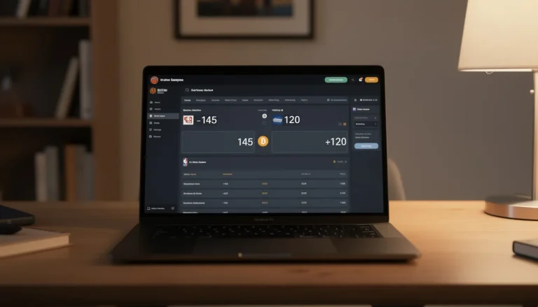 Moneyline NBA betting odds with Bitcoin payment for UK punters
