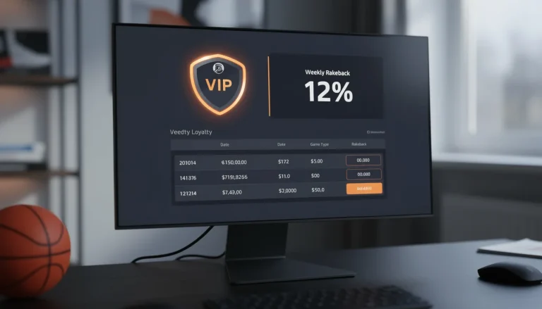 Rakeback VIP crypto sportsbook basketball UK bitcoin loyalty programme